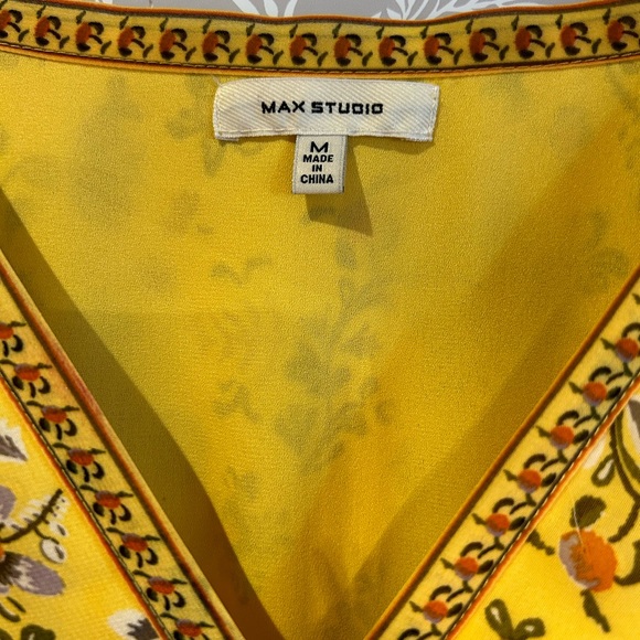 Yellow Floral Spring Dress - Picture 3 of 6